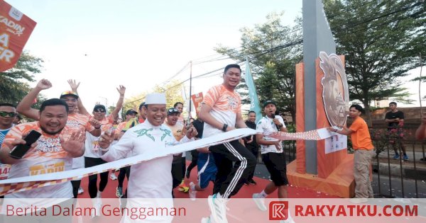 Adnan Purichta Ichsan Lepas 1.500 Peserta Kadin Gowa Run