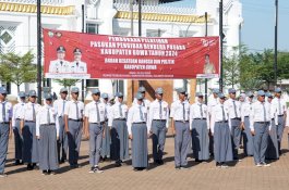70 Peserta Calon Paskibra Gowa Mulai Latihan