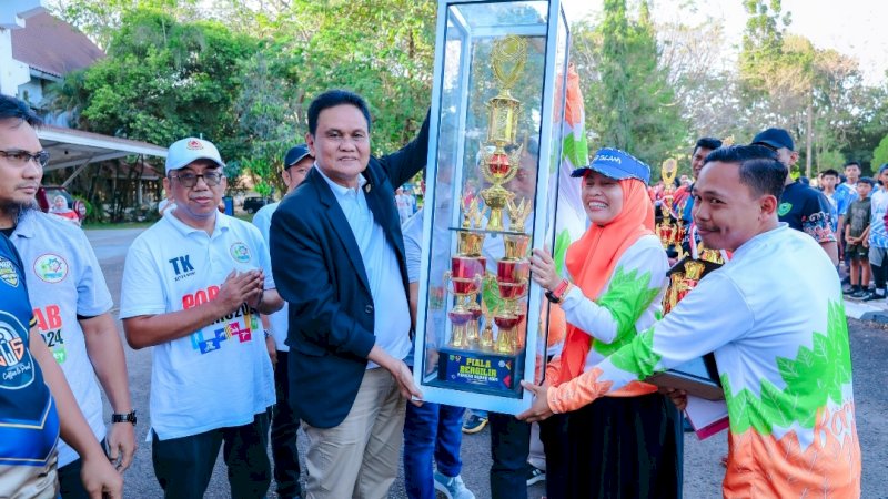 Bupati Barru Tutup Porkab 2024, Harap Lahir Atlet Andal untuk Sulsel