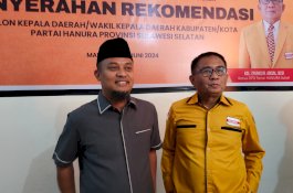 Hanura Sulsel Janjikan Rekomendasi untuk Andi Sudirman Sulaiman