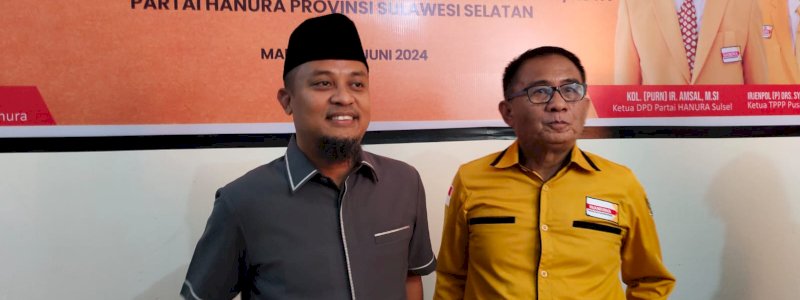 Hanura Sulsel Janjikan Rekomendasi untuk Andi Sudirman Sulaiman