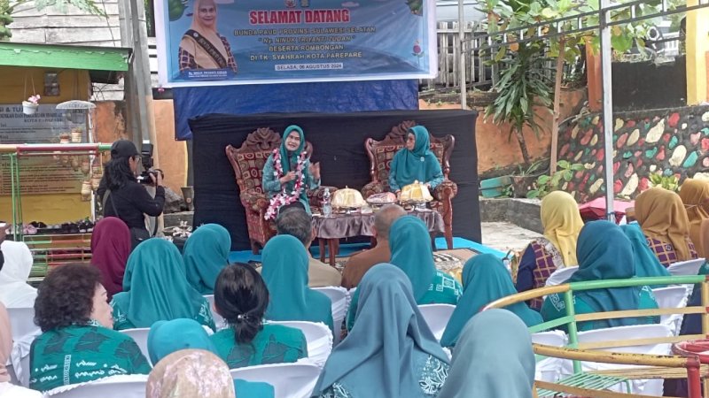 Bunda PAUD Sulsel Apresiasi Pendidikan dan Rumah Gizi Anak Parepare