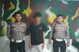 Anggota Satlantas Polres Wajo Amankan Pria yang Terciduk Bawa Narkoba 
