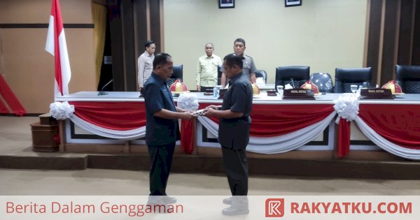 DPRD Kota Parepare Rapat Paripurna Penyerahan Ranperda RPJPD 2025 - 2045