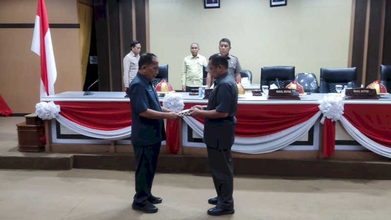 DPRD Kota Parepare Rapat Paripurna Penyerahan Ranperda RPJPD 2025 - 2045