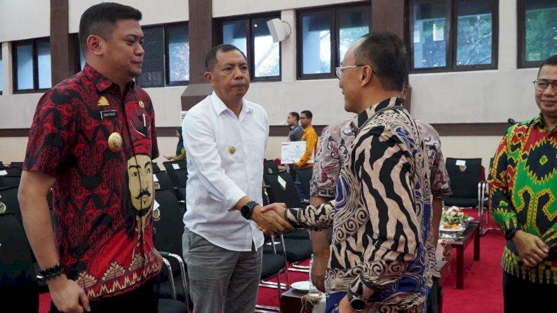 Pj Wali Kota Parepare Hadiri Rapat Forkopimda Pilkada di Kantor Gubenur Sulsel