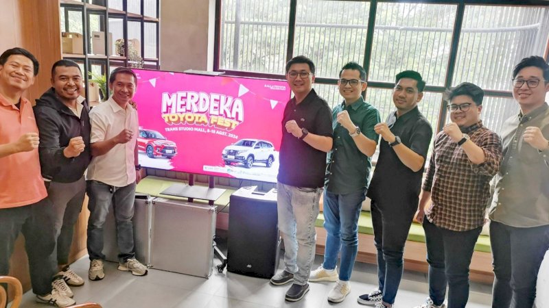 Merdeka Toyota Fest kembali digelae dengan berbagai penawaran menarik