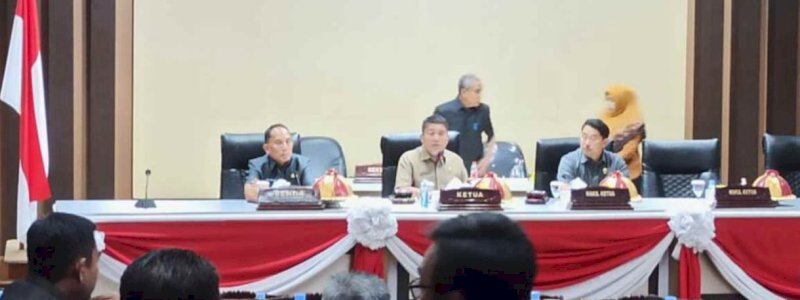 DPRD Parepare Gelar Paripurna Pandangan Umum Fraksi Tentang Ranperda RPJDP 2025-2045