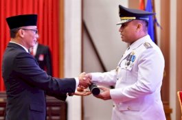 Pj Gubernur Sulsel Lantik Andi Winarno Jadi Pj Bupati Bone