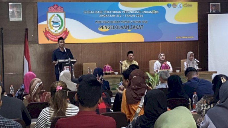 Ketua DPRD Makassar Sosialisasi Perda Pengelolaan Zakat