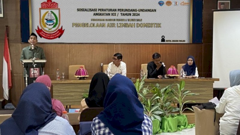 Ketua DPRD Makassar Sosialisasi Perda Pengelolaan Air Limbah Domestik