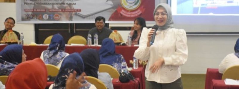 Budi Hastuti Sosialisasi Perda Penyelenggaraan Bantuan Hukum