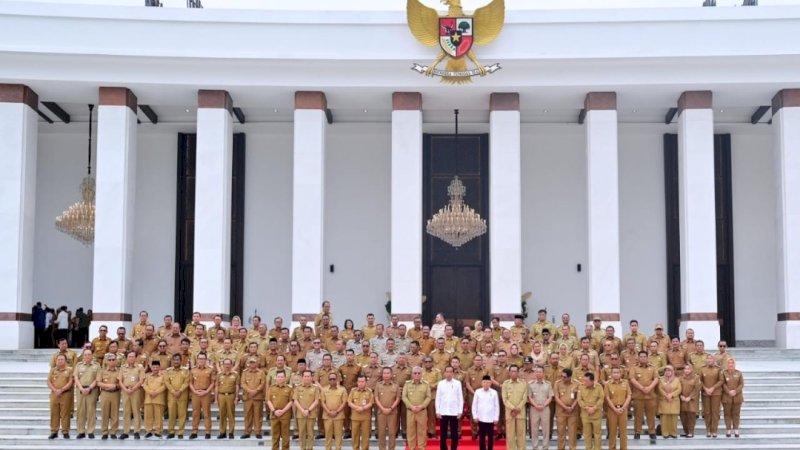 Pj Bupati Wajo Rakor Bersama Presiden Jokowi di IKN