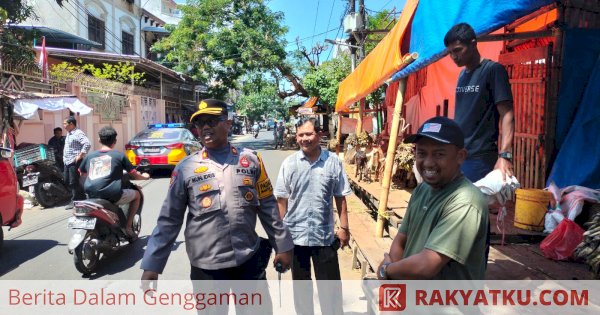 Pastikan Wilayah Aman dan Kondusif, Kapolsek Bontoala Laksanakan Patroli Dialogis