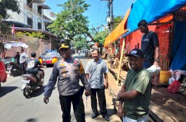 Pastikan Wilayah Aman dan Kondusif, Kapolsek Bontoala Laksanakan Patroli Dialogis