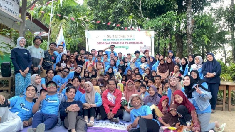 IKASA Makassar Gelar Kegiatan Pengabdian Go Teaching 8 di Kabupaten Pangkep