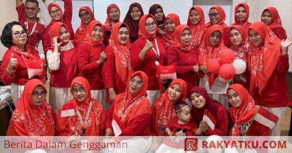 Pegawai RSUD Andi Makkasau Kompak Pakai Seragam Merah Putih di Momen HUT RI