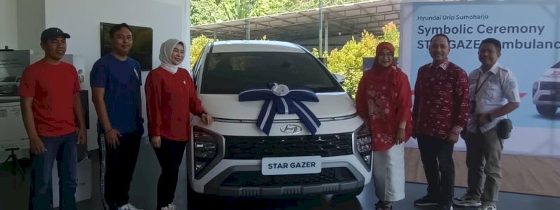 Hyundai Gowa Serahkan 21 Unit Stargazer Ambulans ke Dinas Kesehatan Makassar