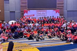 Merdeka Tour de Makassar 120 KM, Bersepada sambil Beramal ke Veteran Pejuang Bangsa dalam Rangka Hut-79 NKRI