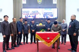 Ranperda APBD Perubahan Tahun 2024 Kabupaten Gowa Ditetapkan
