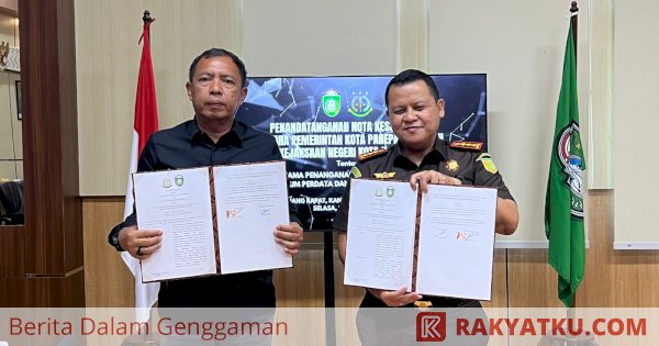 Penandatanganan MoU, Pemkot Parepare dan Kejari Perkuat Kerja Sama Bidang Hukum