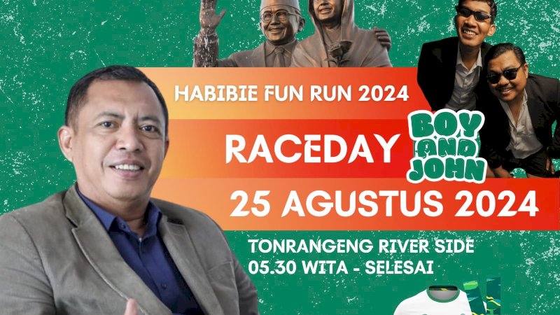 Ribuan Runner Ramaikan Habibie Fun Run Parepare Buktikan Parepare Kota Even