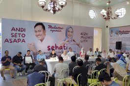 Deklarasi Andi Seto dan Rezki Bakal Hadirkan Ahmad Dhani dan Ridwan Sau