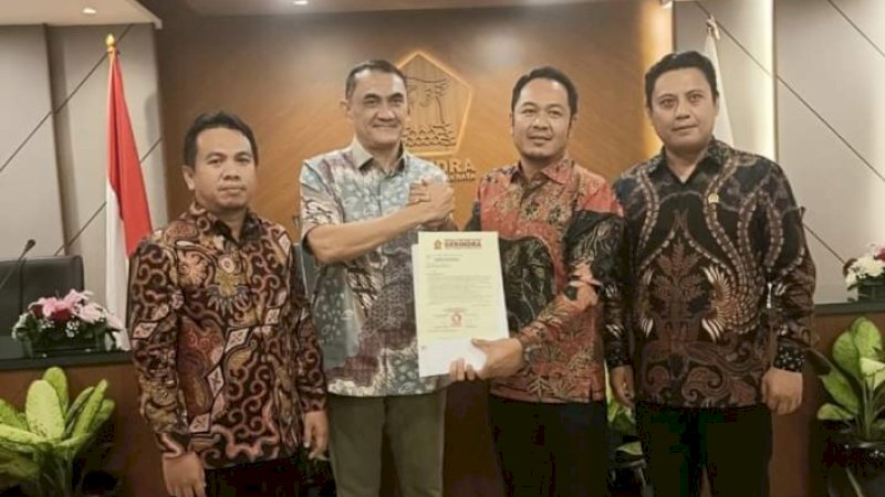 Bertarung di Luwu, AgusWin Terima Rekomendasi B1KWK Dari Partai Gerindra 