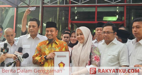 Andi Sudirman - Fatmawati Rusdi Resmi Diusung Partai Gerindra