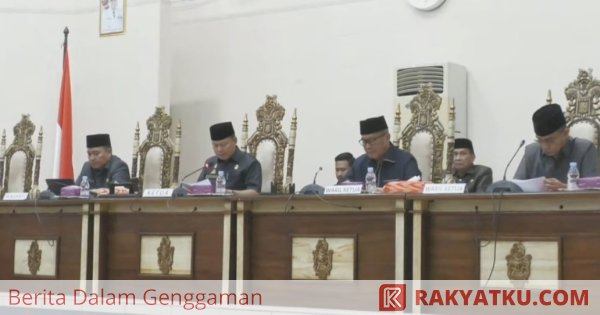 Paripurna DPRD Wajo, Ini jawaban Eksekutif Terkait Perubahan APBD 2024