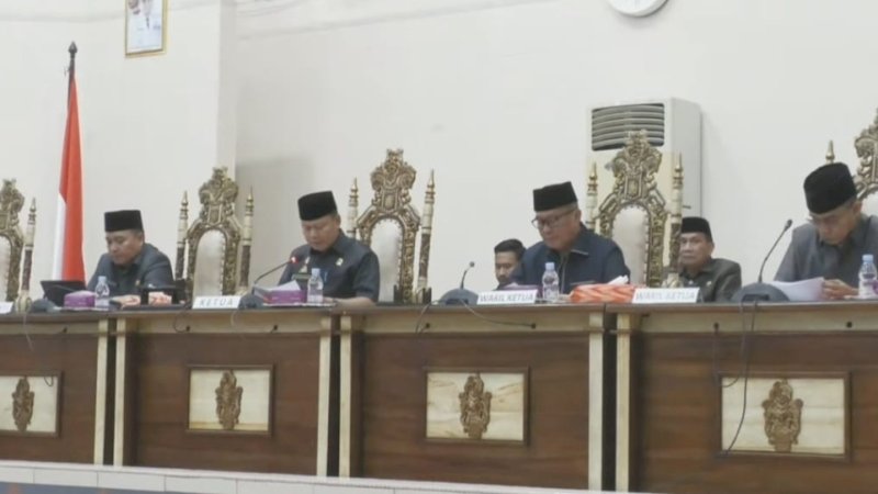 Paripurna DPRD Wajo, Ini jawaban Eksekutif Terkait Perubahan APBD 2024