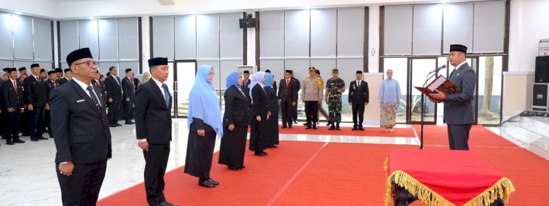 Enam Pejabat Pemkab Gowa Dilantik, Andy Azis Jabat Sekda