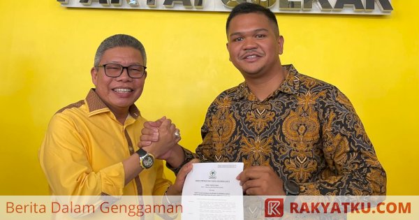 Terima SK B1KWK dari Partai Golkar, Uji Nurdin - Sahabuddin Siap Daftar di KPU Bantaeng 28 Agustus