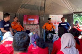 Siaga Bencana, Telkomsel Beri Pelatihan ke Panji Relawan TERRA