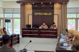 Sekretariat DPRD Wajo Matangkan Rencana Persiapan Pengambilan Sumpah Anggota DPRD 2024 – 2029