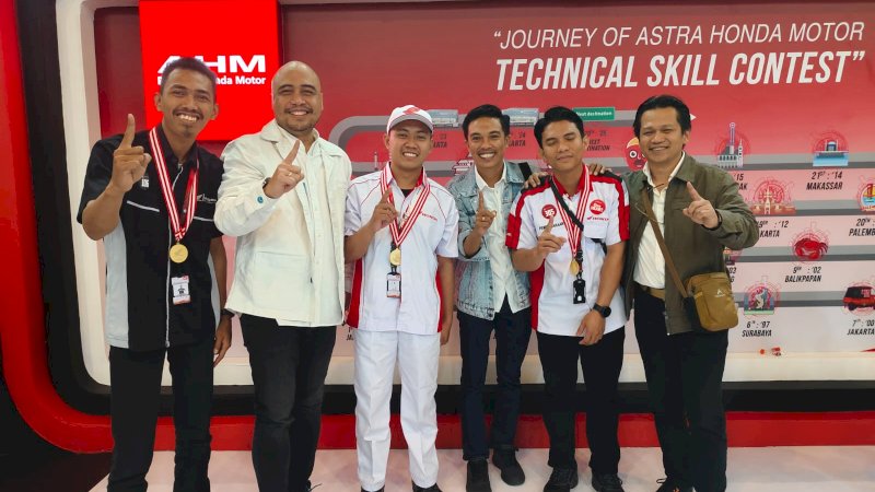 Asmo sulsel jadi juara technical skill contest