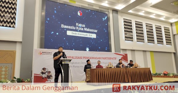 Bawaslu Makassar Sosialisasi Pengawasan Partisipatif dan Launching Posko Kawal Hak Pilih Kecamatan