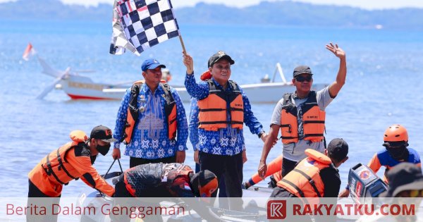 Bupati Barru Resmi Buka Lomba Katingting Race, Dorong Pariwisata Bahari