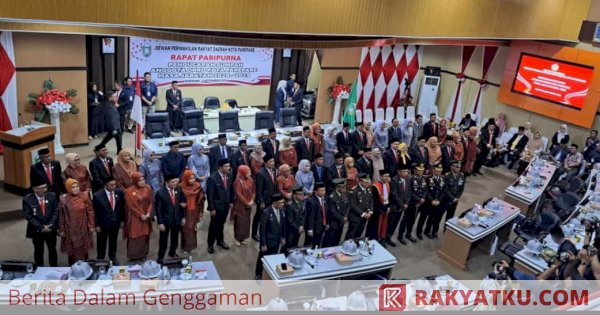 25 Anggota DPRD Parepare Dilantik, Kaharuddin Kadir jadi Ketua Sementara