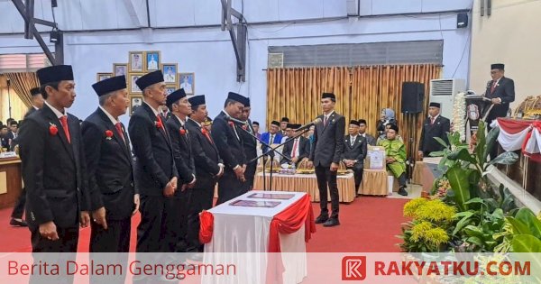 40 Anggota DPRD Wajo Periode 2024-2029 Resmi Dilantik