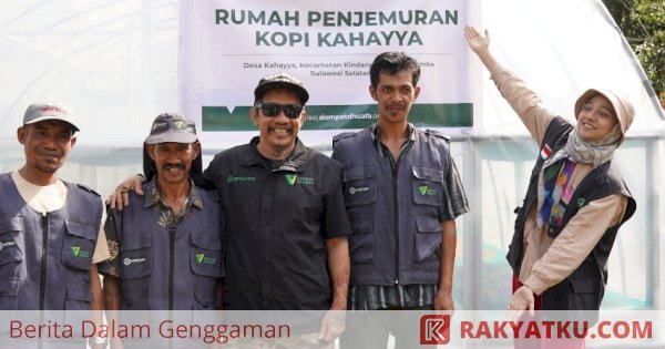 Chiki Fawzi dan Daeng Uki Apresiasi Dompet Dhuafa Sulsel dalam Pemberdayaan Kopi di Desa Kahayya, Bulukumba