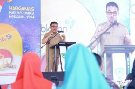 Hadiri Peringatan Harganas, Sekda Sulsel Jufri Rahman Ajak Kolaborasi Atasi Stunting