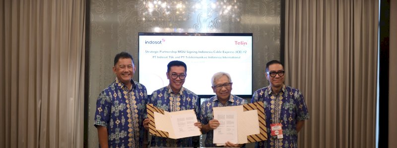 Kemitraan Strategis Telin dan Indosat Ooredoo Hutchison Kembangkan Indonesia Cable System Express 2 (ICE System 2)