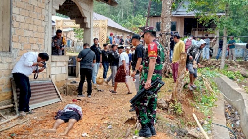 Seorang Petani di Pangkep Tewas Akibat Ditebas Parang oleh Cucu Sendiri