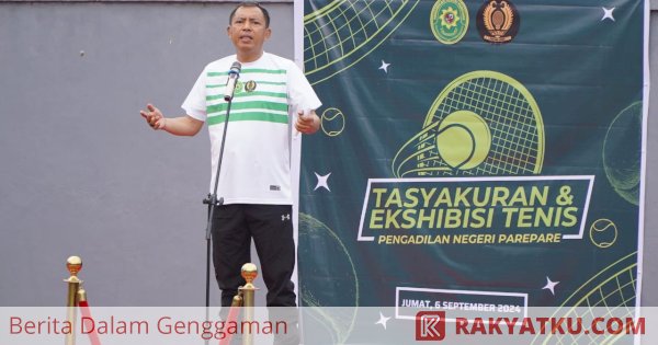 Pemkot dan Forkopimda Bersinergi di Peresmian Lapangan Tenis Pengadilan Negeri Parepare