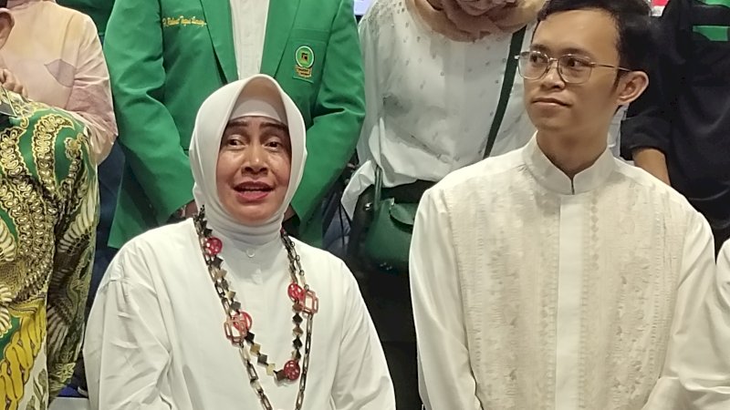 Pasangan bakal Calon Wali Kota dan Wakil Wali Kota Makassar, Indira Yusuf Ismail-Ilham Ari Fauzi (INIMI).