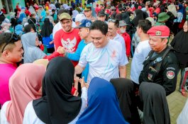 Bupati Barru Hadiri Semarak Hari Jadi Desa Lompo Tengah ke-64