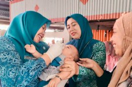 Capai 101 Persen, Maros Tertinggi Di Sulsel Cakupan PIN Polio
