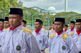Meriahkan HUT Ke 79 RI, Pemkab Maros Gelar Lomba Gerak Jalan Antar Sekolah