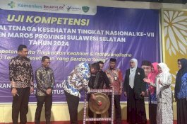 345 Nakes Ikuti Uji Kompetensi Di Maros, Bupati Chaidir Syam Apresiasi